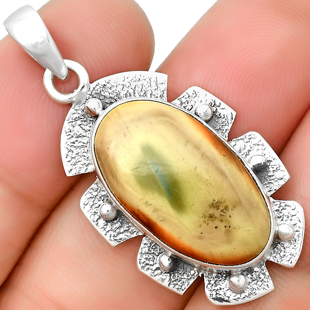 Natural Imperial Jasper - Mexico Pendant P-1485 SDP133088