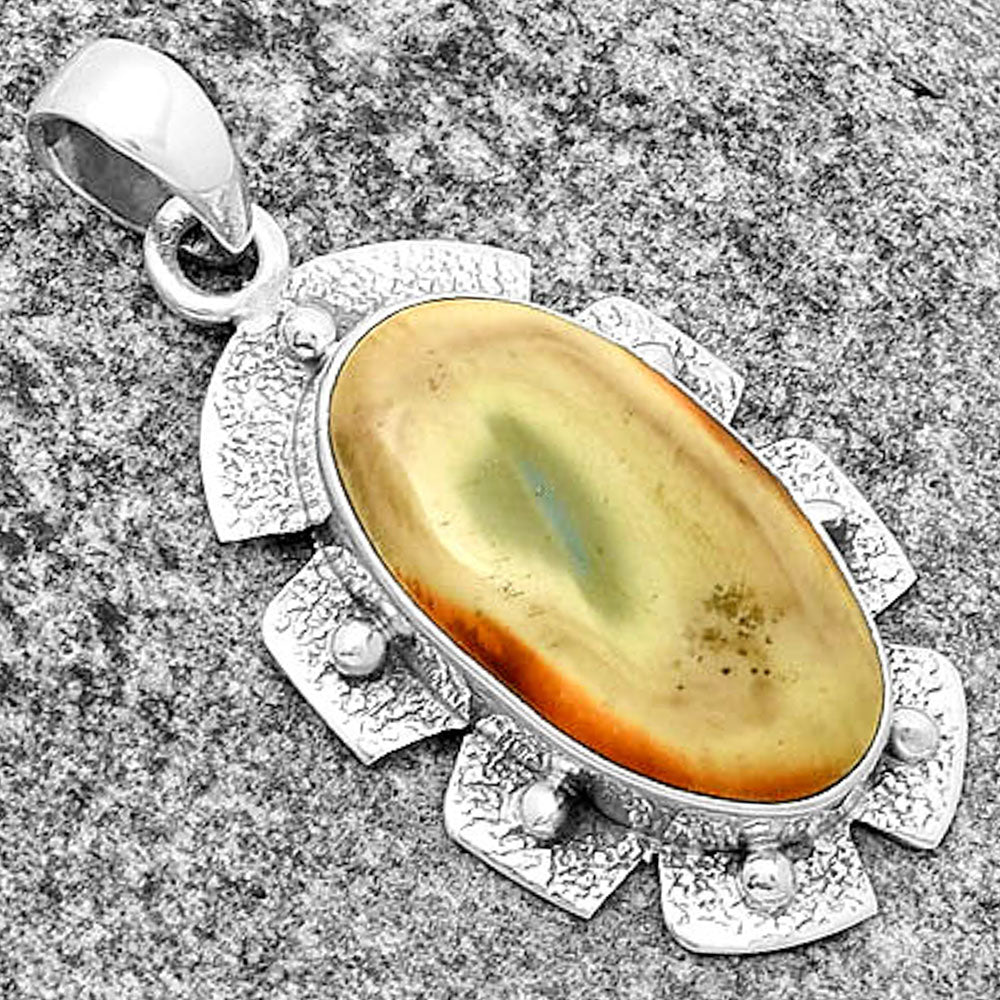 Natural Imperial Jasper - Mexico Pendant P-1485 SDP133088