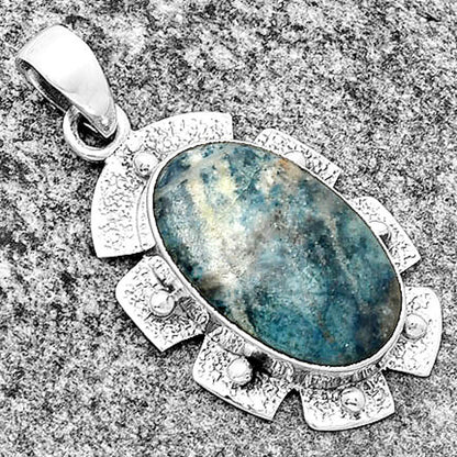 Natural Blue Scheelite - Turkey Pendant P-1485 SDP133089