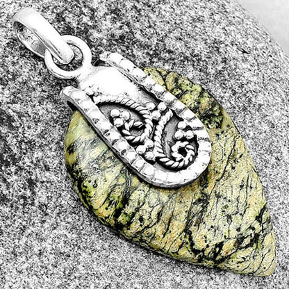 Natural Morrisonite Jasper Pendant P-1313 SDP133169