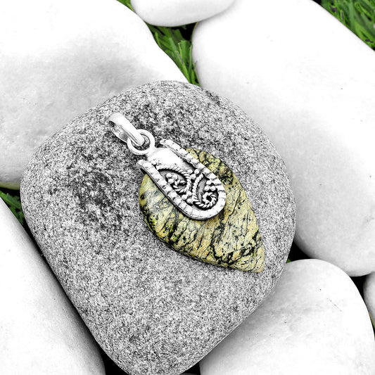 Natural Morrisonite Jasper Pendant P-1313 SDP133169