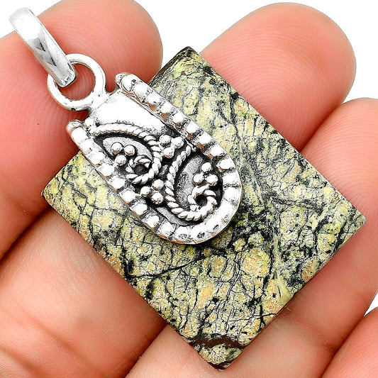 Natural Morrisonite Jasper Pendant P-1313 SDP133172