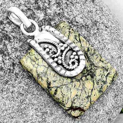 Natural Morrisonite Jasper Pendant P-1313 SDP133172