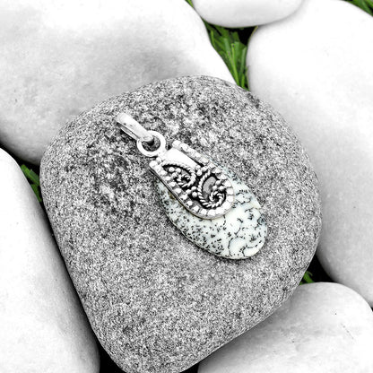 Merlinite Dendritic Opal - Turkey Pendant P-1313 SDP133192