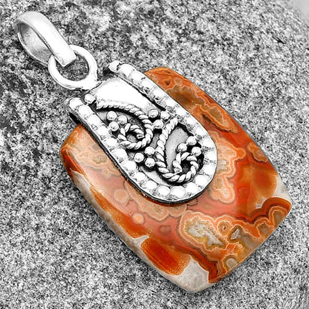 Natural Rare Cady Mountain Agate Pendant P-1313 SDP133193