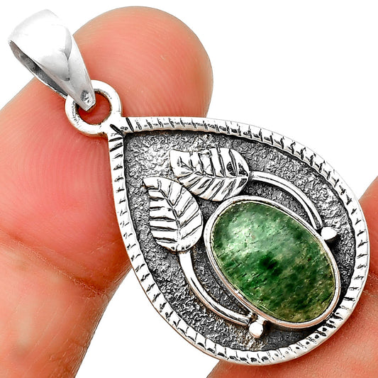 Natural Green Aventurine Pendant P-1138 SDP133234