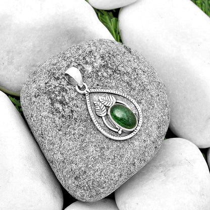 Natural Green Aventurine Pendant P-1138 SDP133234