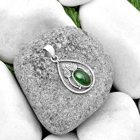 Natural Green Aventurine Pendant P-1138 SDP133234