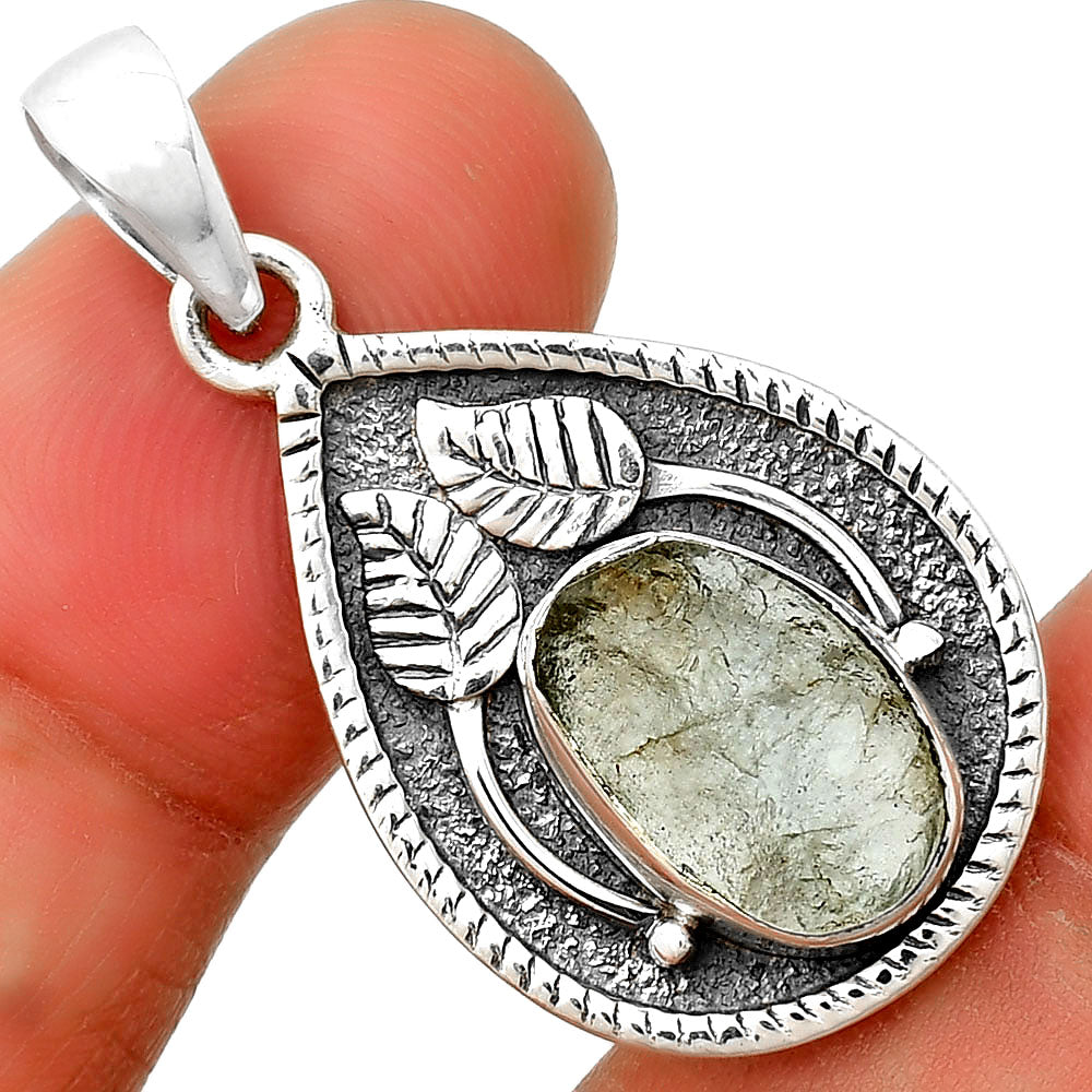 Natural Aquamarine Rough - Brazil Pendant P-1138 SDP133235