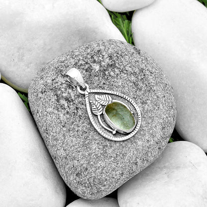 Natural Aquamarine Rough - Brazil Pendant P-1138 SDP133235