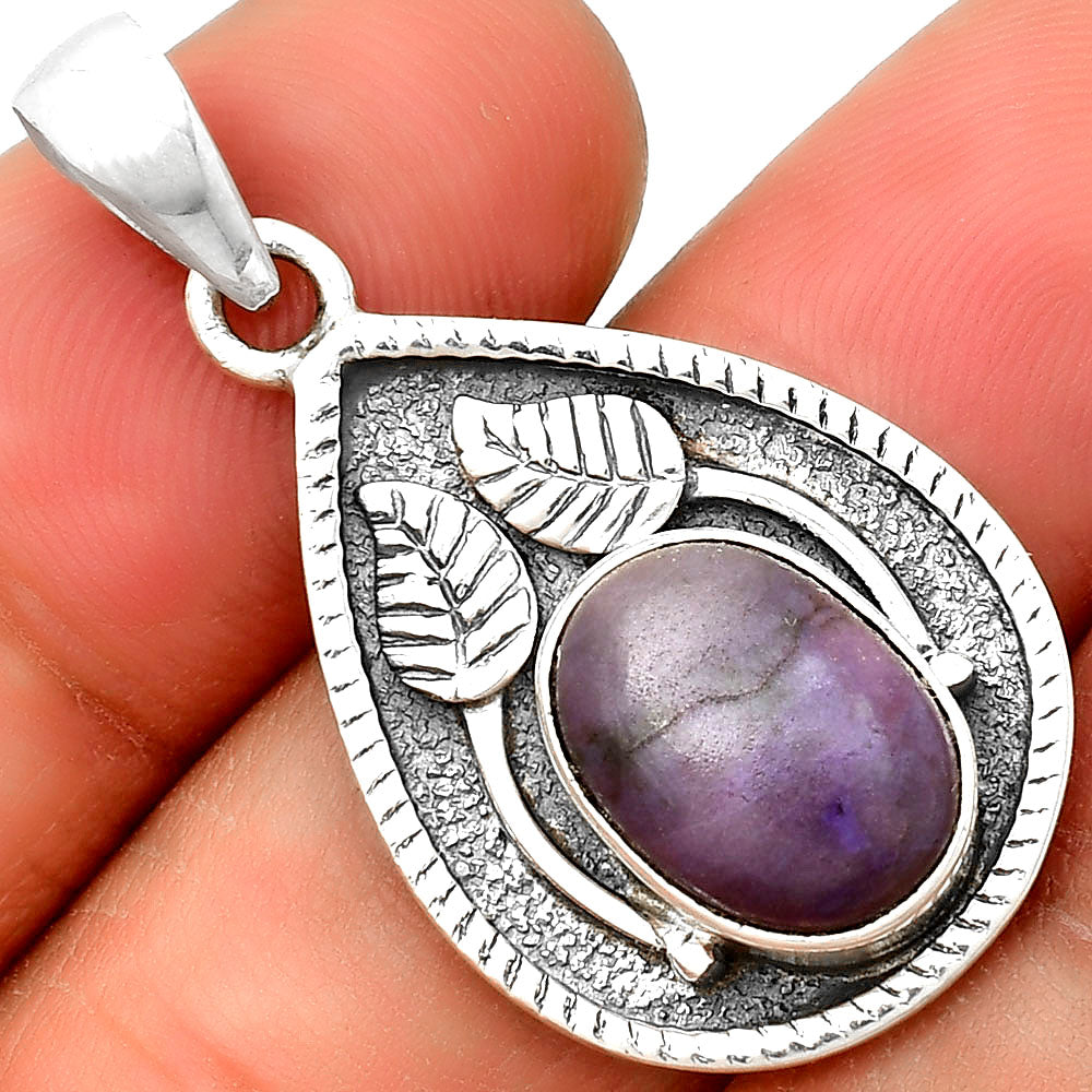 Natural Lavender Jade Pendant P-1138 SDP133237