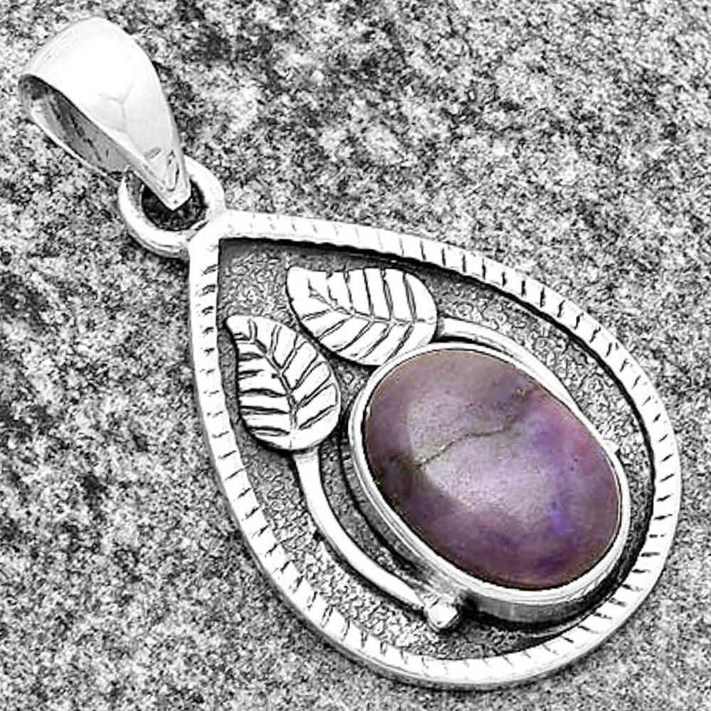 Natural Lavender Jade Pendant P-1138 SDP133237