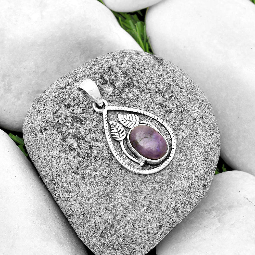 Natural Lavender Jade Pendant P-1138 SDP133237