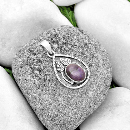 Natural Lavender Jade Pendant P-1138 SDP133237