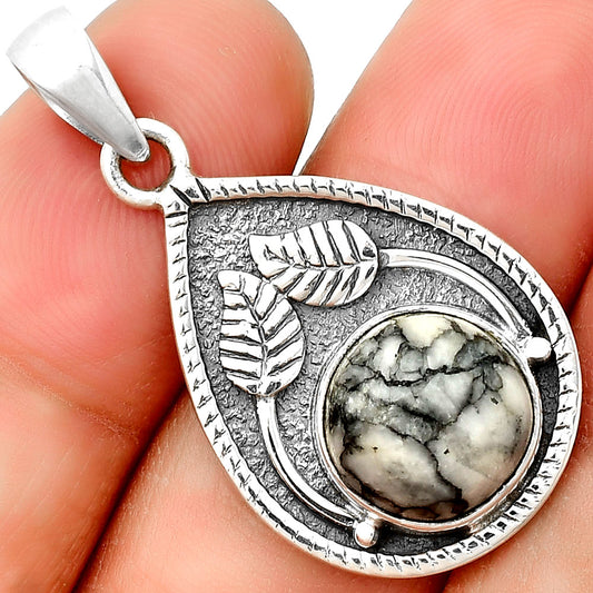 Natural Pinolith Stone Pendant P-1138 SDP133238