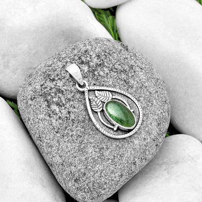 Natural Green Aventurine Pendant P-1138 SDP133241