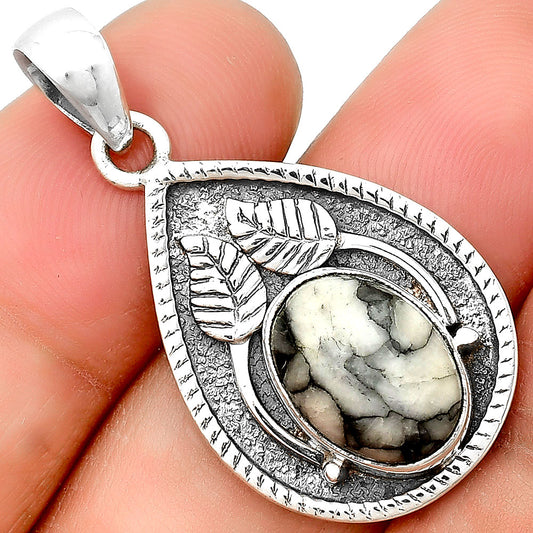 Natural Pinolith Stone Pendant P-1138 SDP133242