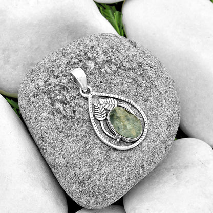 Natural Aquamarine Rough - Brazil Pendant P-1138 SDP133243