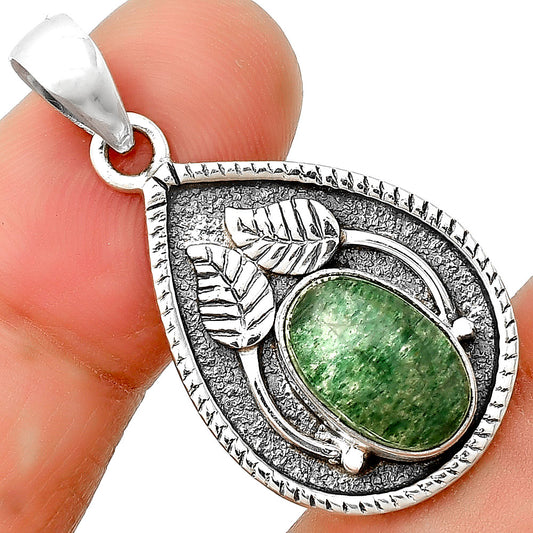 Natural Green Aventurine Pendant P-1138 SDP133246