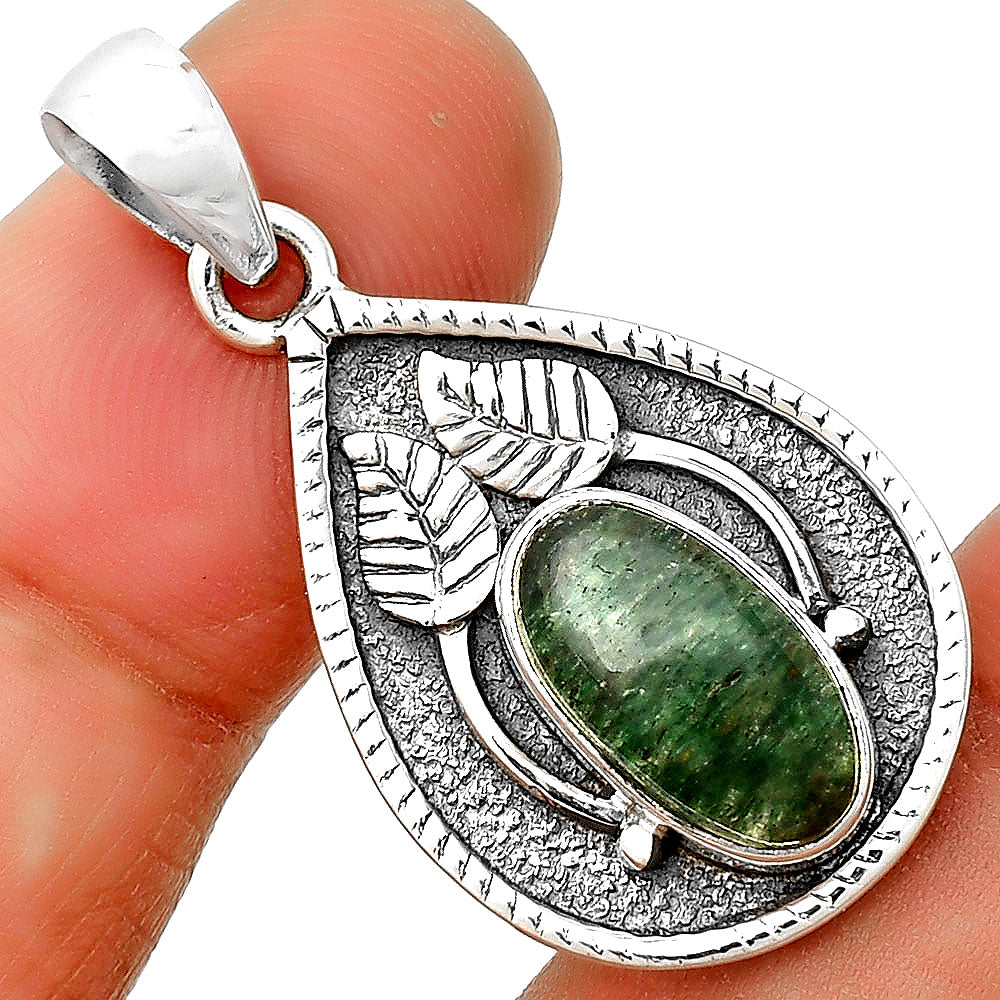 Natural Green Aventurine Pendant P-1138 SDP133256