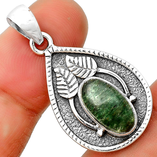 Natural Green Aventurine Pendant P-1138 SDP133256