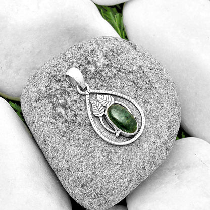 Natural Green Aventurine Pendant P-1138 SDP133256