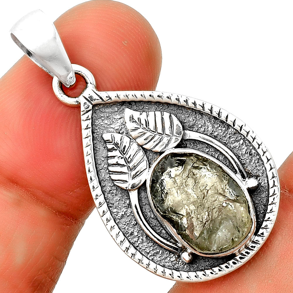 Natural Aquamarine Rough - Brazil Pendant P-1138 SDP133257