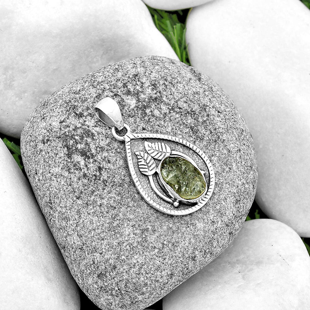 Natural Aquamarine Rough - Brazil Pendant P-1138 SDP133257