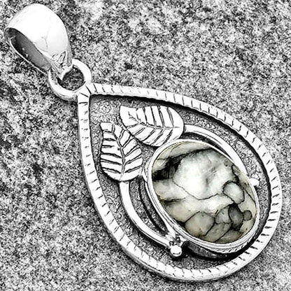 Natural Pinolith Stone Pendant P-1138 SDP133261