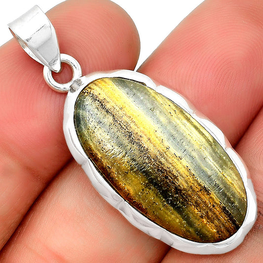 Natural Blue Aragonite Pendant P-1110 SDP133324