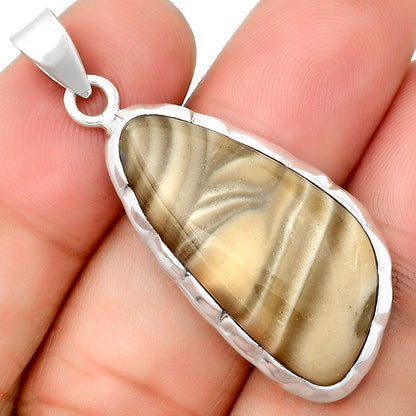 Natural Flint Stone Pendant P-1110 SDP133350