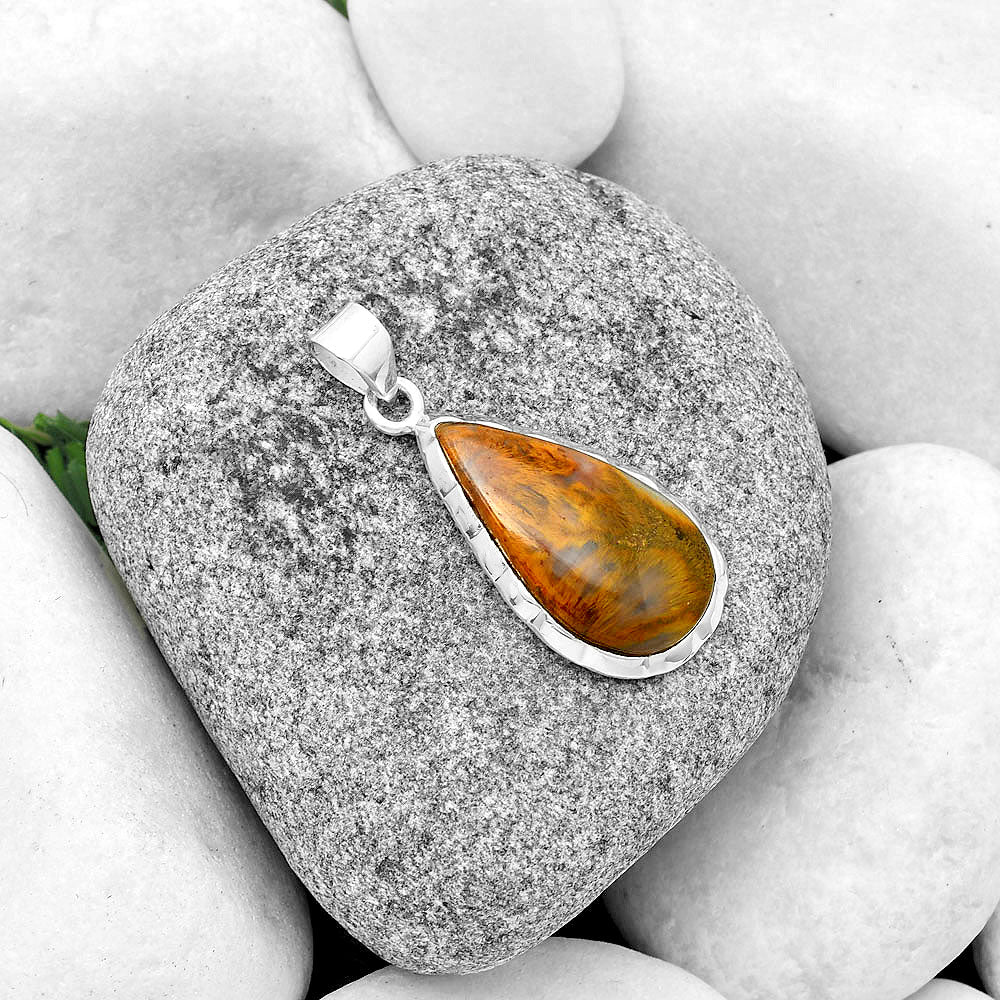 Natural Sandalwood Pendant P-1110 SDP133351