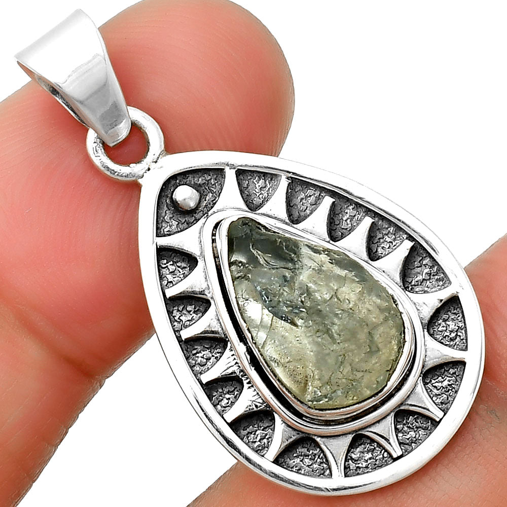 Natural Aquamarine Rough - Brazil Pendant P-1147 SDP133388