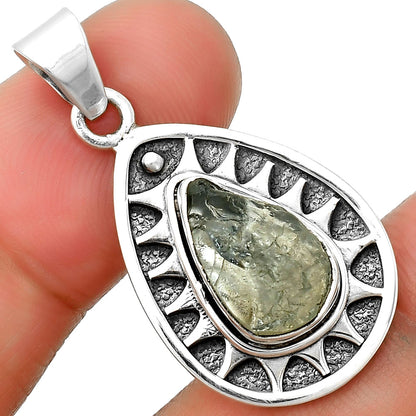 Natural Aquamarine Rough - Brazil Pendant P-1147 SDP133388