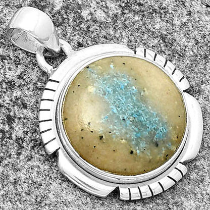 Natural Cavansite - India Pendant P-1179 SDP133463