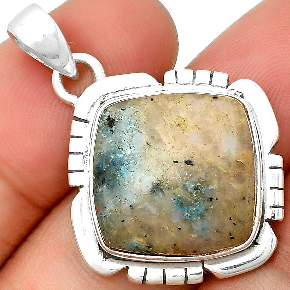 Natural Cavansite - India Pendant P-1179 SDP133467