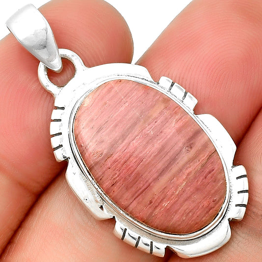 Natural Pink Tulip Quartz Pendant P-1179 SDP133469