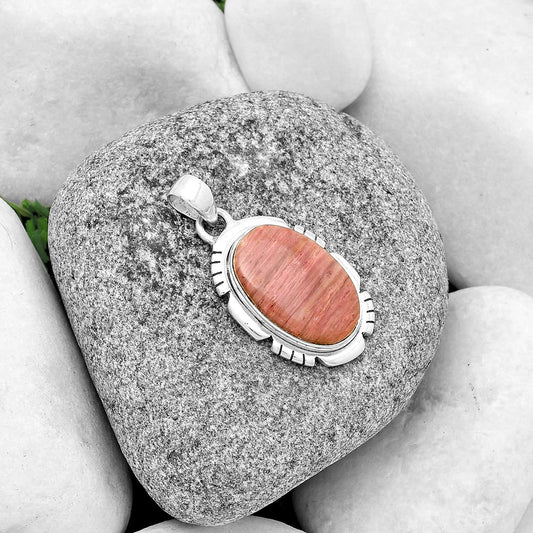 Natural Pink Tulip Quartz Pendant P-1179 SDP133469