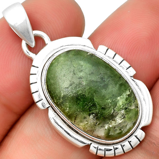 Natural Serpentine Pendant P-1179 SDP133476