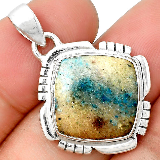 Natural Cavansite - India Pendant P-1179 SDP133478
