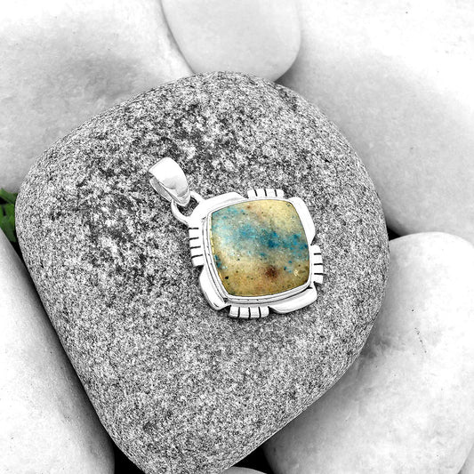 Natural Cavansite - India Pendant P-1179 SDP133478