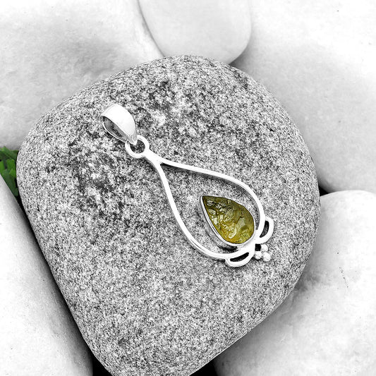 Natural Rare Kornerupine Rough Pendant P-1633 SDP133498