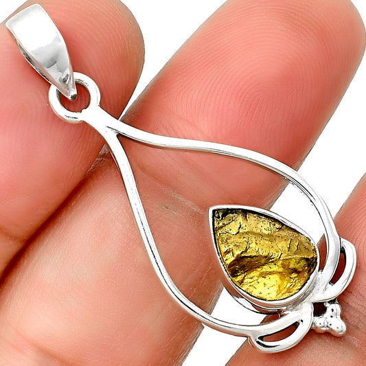 Natural Rare Kornerupine Rough Pendant P-1633 SDP133508