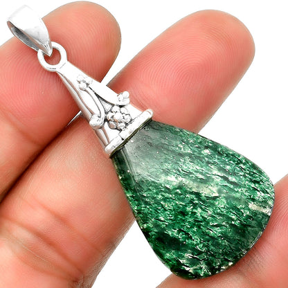 Natural Green Aventurine Pendant P-1139 SDP133563