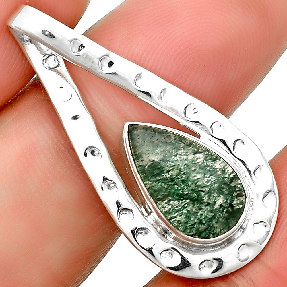 Natural Green Aventurine Pendant P-1188 SDP133640