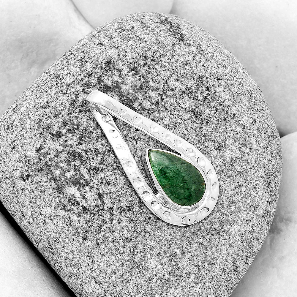 Natural Green Aventurine Pendant P-1188 SDP133640