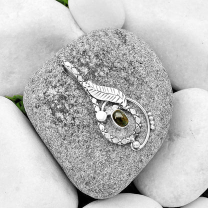 Natural Nuummite Pendant P-1215 SDP133863