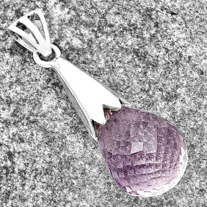 Amethyst Briolette Drop - Brazil Pendant P-1016 SDP134080