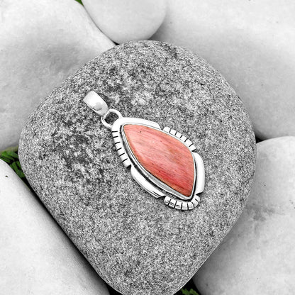 Natural Pink Tulip Quartz Pendant P-1179 SDP134299