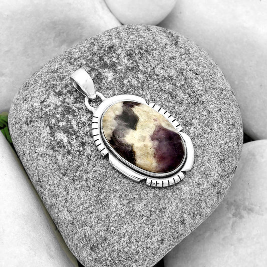 Natural Chevron Amethyst Pendant P-1179 SDP134304